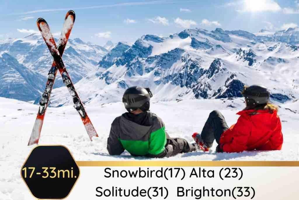 Bee Chic In Sojo W/Hot Tub+Gym+Local Ski Slopes South Jordan Kültér fotó